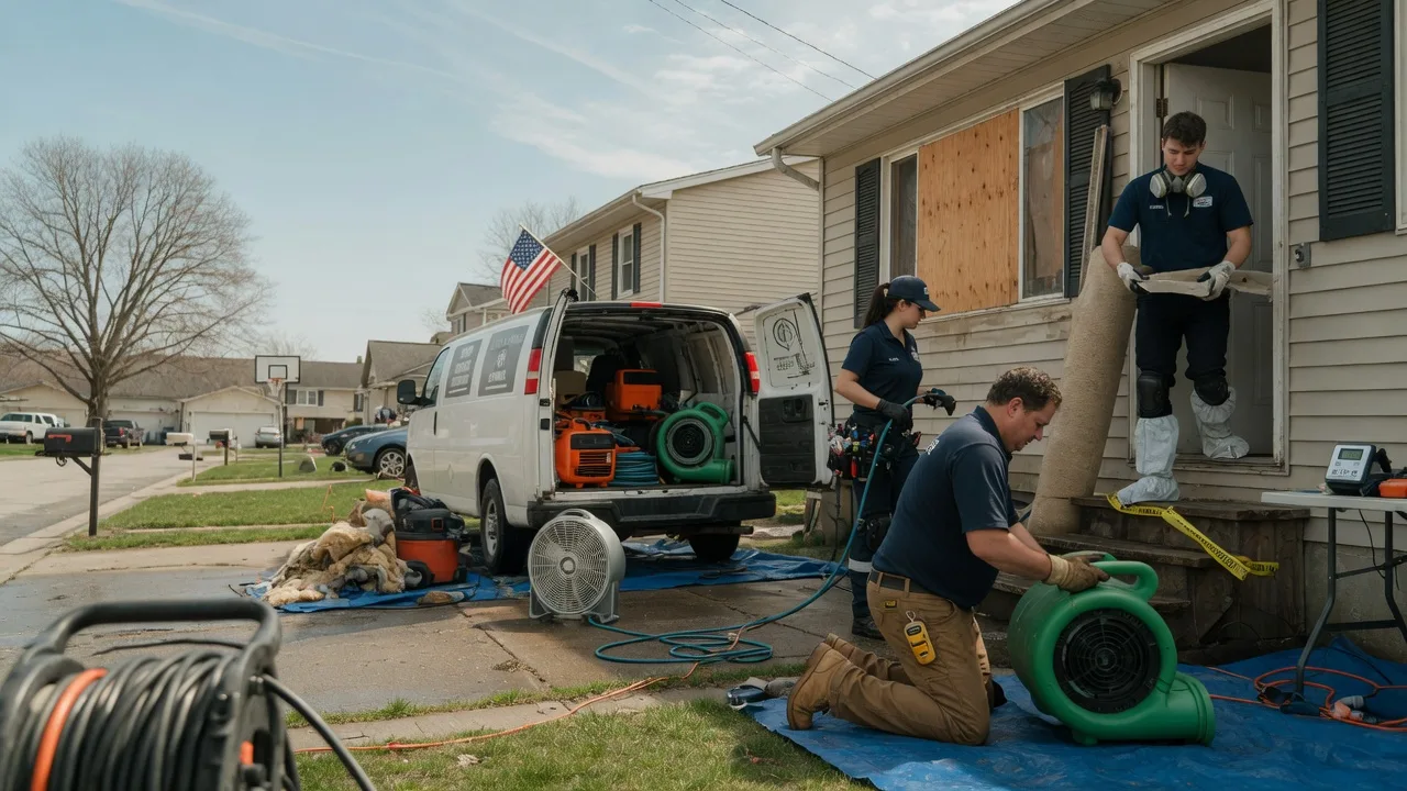 Water Damage Restoration in Blanchard, ND near me